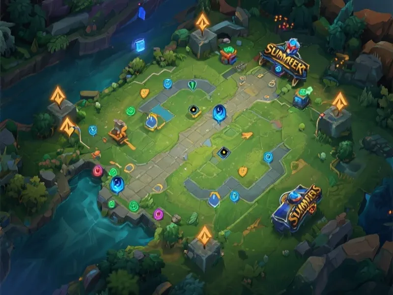 英雄联盟战术运营地图