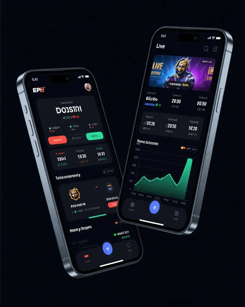 英雄联盟赛事指南APP界面展示